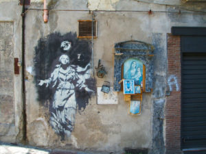 Banksy - Madonna con pistola