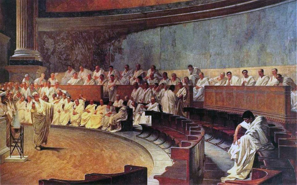 Comizio pubblico nell'antica Roma_XXI secolo news_Casale Marigrazia