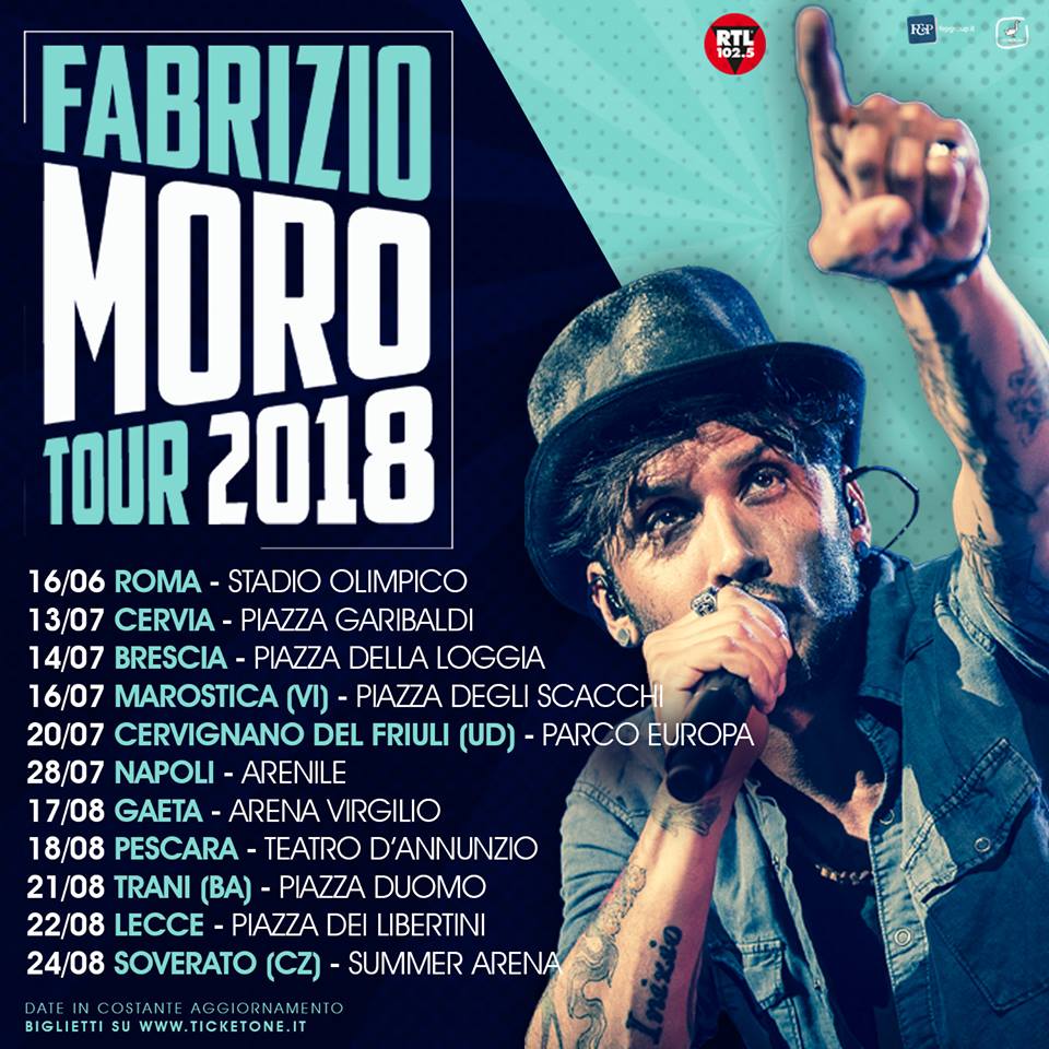 Fabrizio Moro, tour 2018_21secolo_emanuelemarino