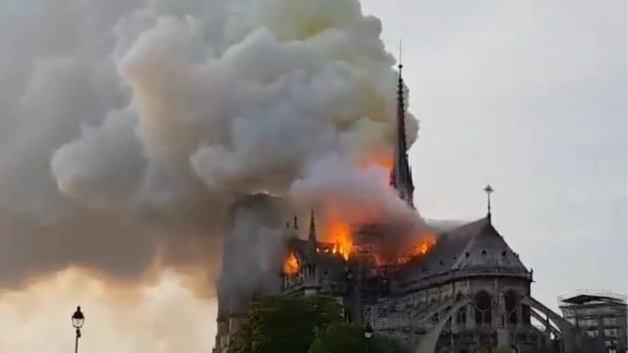 Notre Dame in fiamme, Parigi
