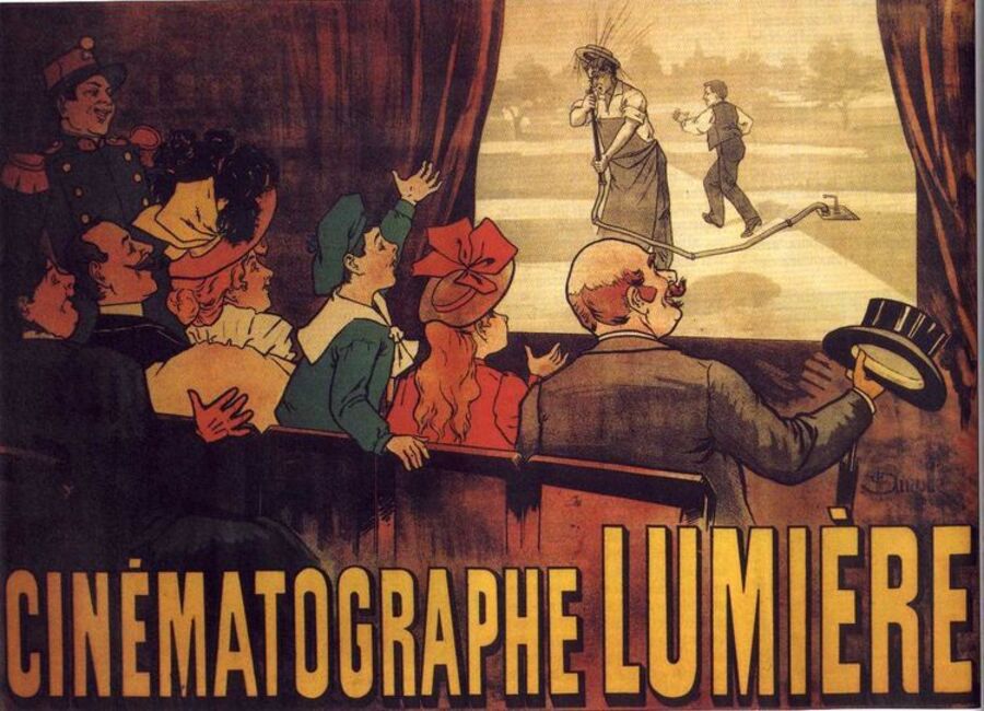 22 marzo 1895, prima proiezione dei fratelli Lumière