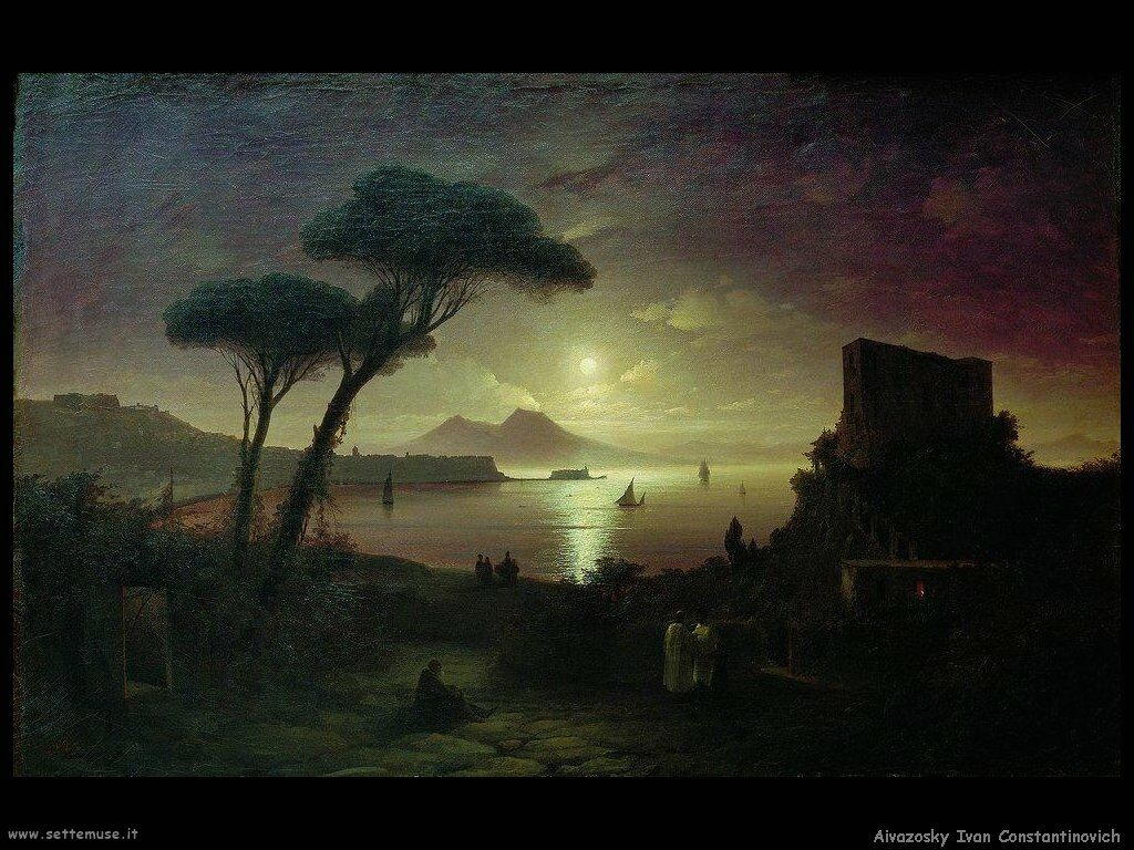 Ivan Aivazovsky; La Baia di Napoli