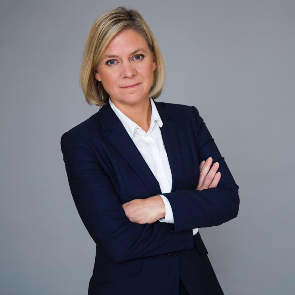 Svezia, Magdalena Andersson prima ministra donna