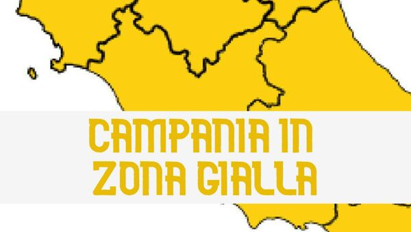La Campania diventa ufficialmente zona gialla