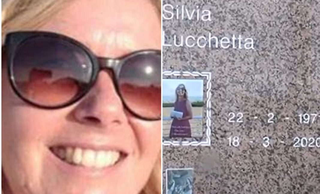 profanata tomba silvia lucchetta