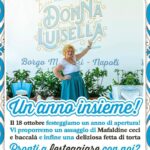 Donna Luisella festeggia il primo compleanno