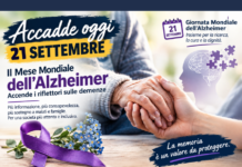 La Giornata Mondiale dell’Alzheimer 21 settembre la Giornata Mondiale dell'Alzheimer