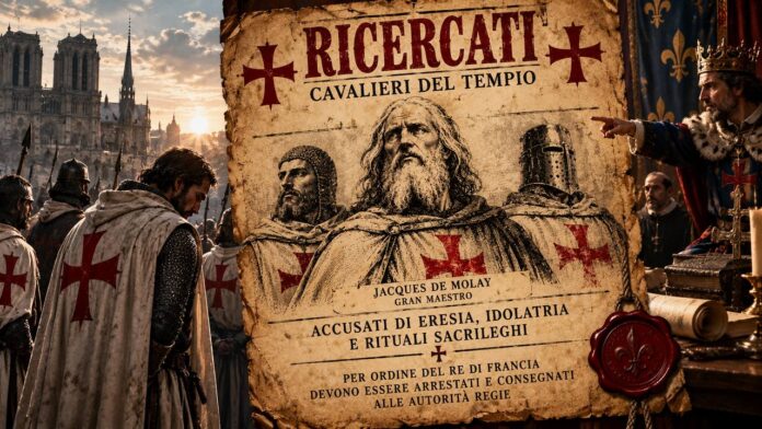 13 ottobre 1307: nasce la leggenda della sfortuna