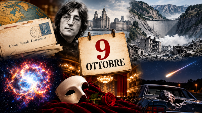 9 ottobre nella storia: dal Vajont a John Lennon, fino al meteorite di Peekskill 9 ottobre nella storia: dal Vajont a John Lennon, fino al meteorite di Peekskill
